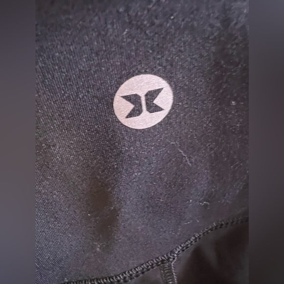 RBX Leggings Capri 3/4 Length Black High Waisted Pockets - Picture 7 of 16